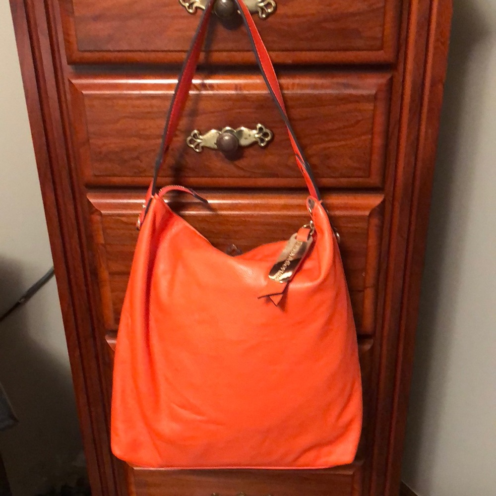 Emma and Sophia pebble leather hobo bag